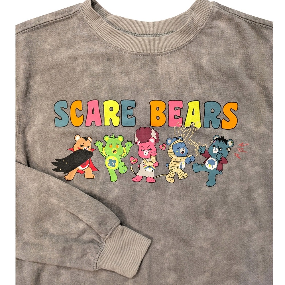 Care Bears‎ x Universal Monsters Scare Bears Halloween Graphic Sweatshirt Small